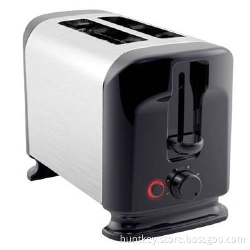 Huntkey toaster, 2 slice stainless steel toaster, 38mm wide slots